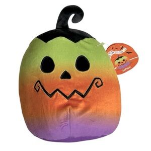 Squishmallow 2022 Johan The Halloween Ombré Pumpkin 8"  Plush NWT
